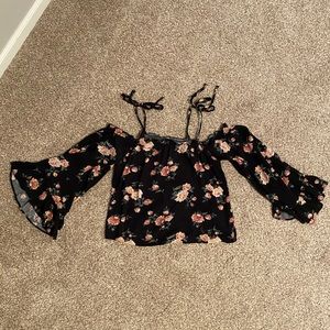 floral blouse